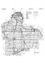Dakota County Highway Map, Dakota County 1956